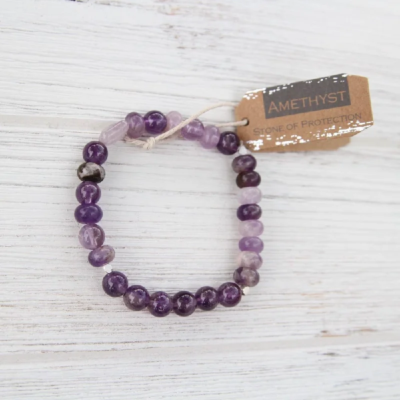 Scout Amethyst Stone Stacking Bracelet