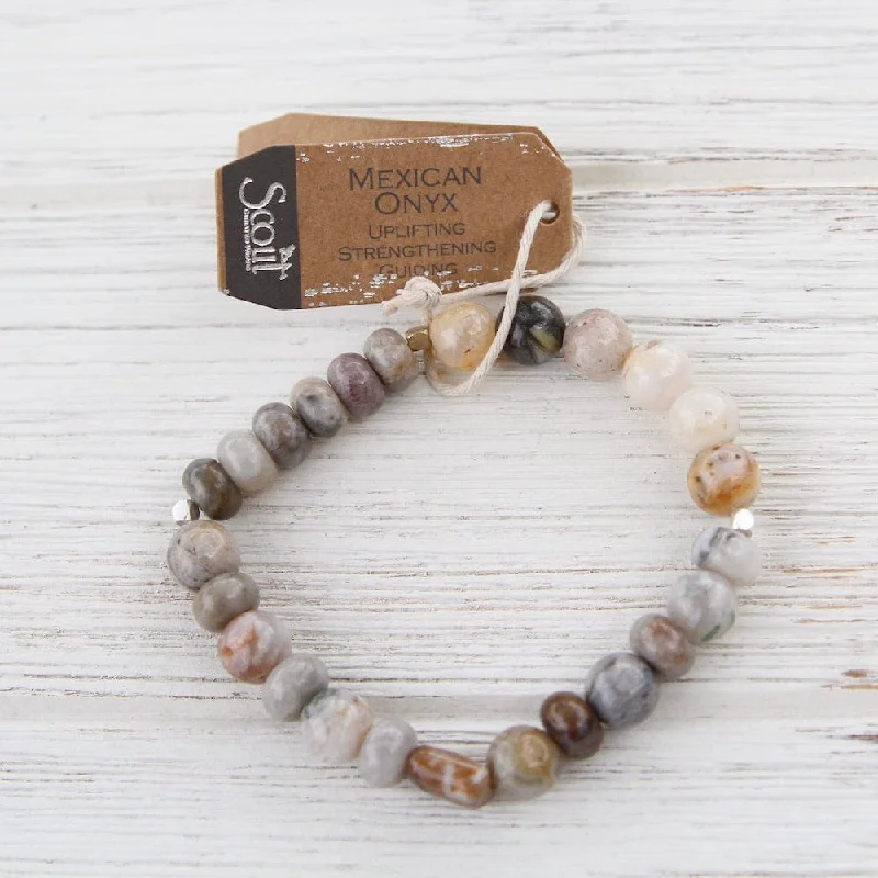 Scout Mexican Onyx Stone Stacking Bracelet