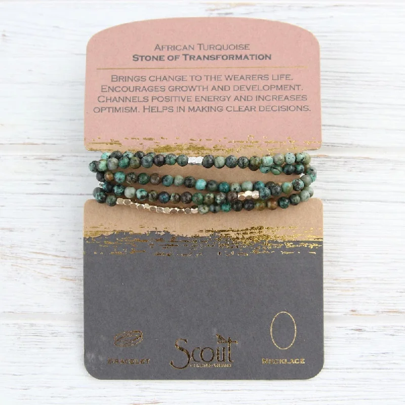 Scout African Turquoise Wrap